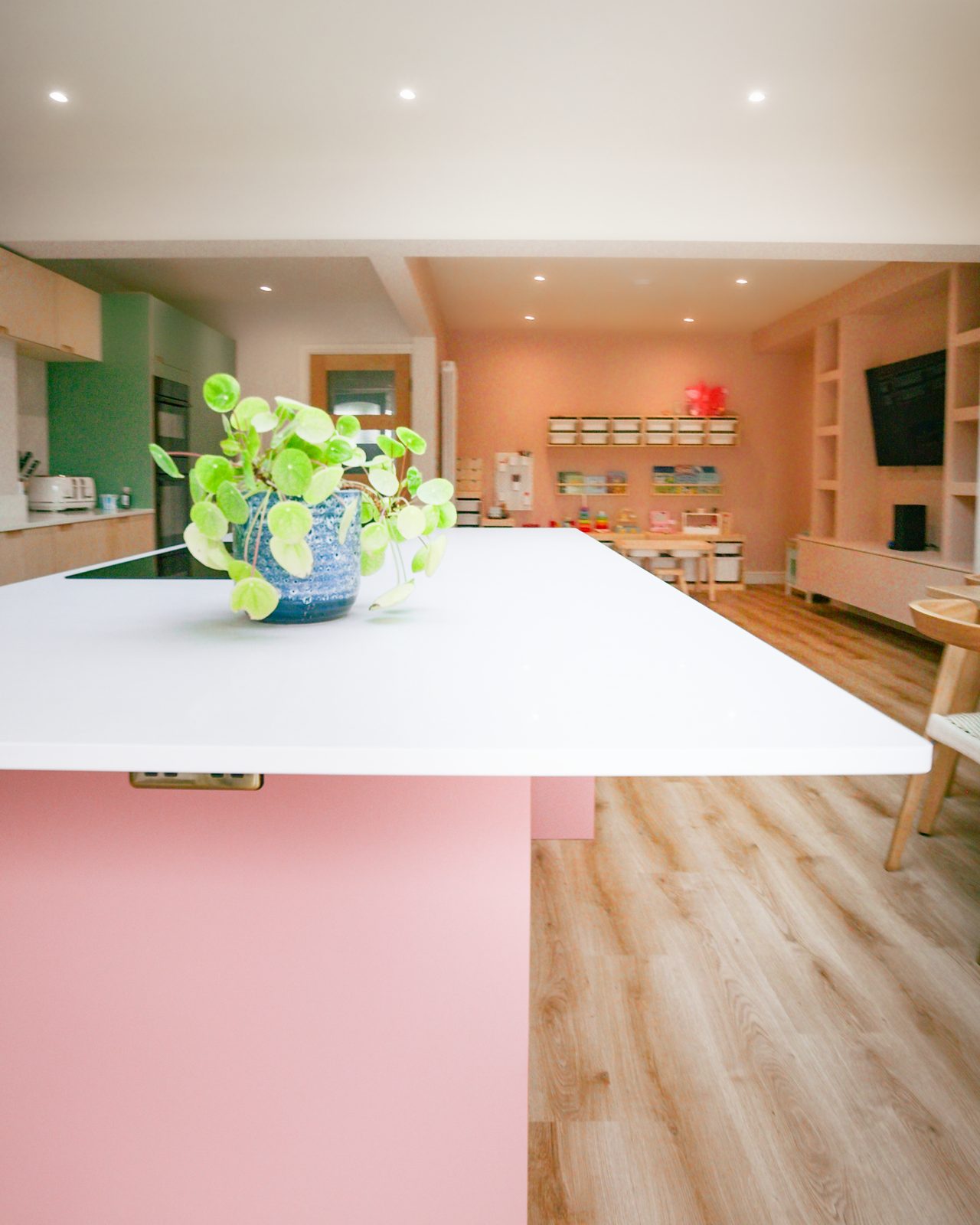 Bright open-plan kitchen extension by JWA Building Services